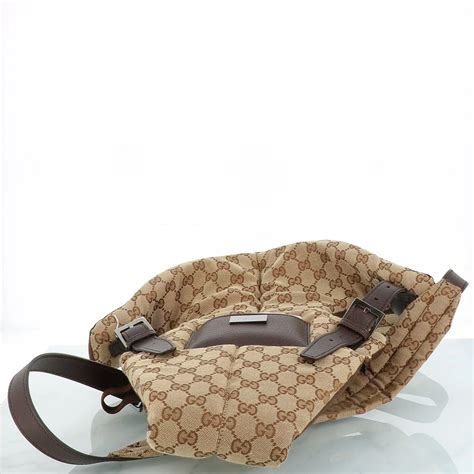 porte bebe gucci prix|Porte bébé Gucci Marron en Coton .